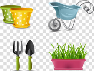 Garden Tool Clip Art Vector Car Transprent   Gardening Tools Clipart  HD Png Download