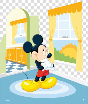 Imagenes De Mickey Mouse Pensando  HD Png Download