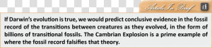 Theories On The Cambrian Explosion  HD Png Download