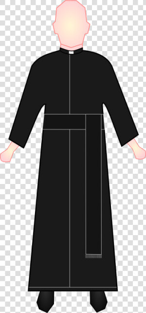 Abito Priest Clipart   Png Download   Cassock Clipart  Transparent Png