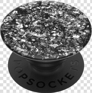 Popsockets Popgrip Foil Confetti Silver  HD Png Download