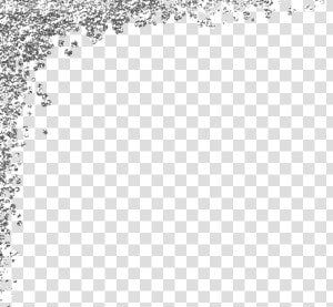 Clip Art Black Glitter Paper   Transparent Silver Glitter Png  Png Download