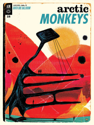 Arctic Monkeys Gig Poster  HD Png Download