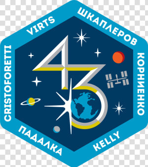 Iss Expedition 43 Patch   Expedition 43  HD Png Download