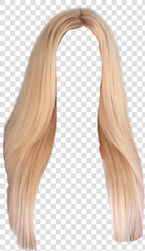  blonde  hairstyle  straighthair  hairblonde  cute   Blonde Long Straight Hair Png  Transparent Png