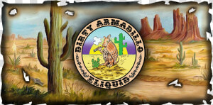 Dirty Armadillo Web Banner   Desert Landscape  HD Png Download