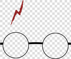 Harry Potter Scar Png   Harry Potter Glasses Transparent  Png Download