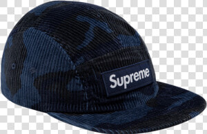 Supreme Camo Corduroy Camp Cap Fw   Baseball Cap  HD Png Download