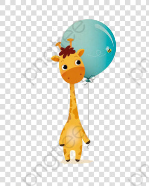 Cartoon Giraffe Clipart   Giraffe  HD Png Download