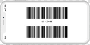 Human readable Barcode Text   Barcode  HD Png Download