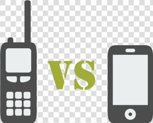 Radio Vs Cell   Feature Phone  HD Png Download