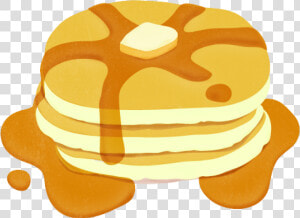 Pancake Clip Art Free S Download On Graduation Cap   Pancake Clipart  HD Png Download