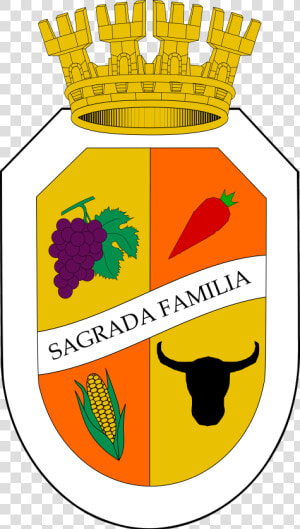 Clip Art File Escudo Svg Wikimedia   Sagrada Familia  HD Png Download