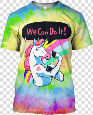 Gearhuman 3d We Can Do It Unicorn Ziphoodies   We Can Do It Unicorn  HD Png Download