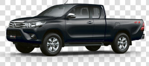 Revo Smart Cab Png   Toyota Hilux Black 2019  Transparent Png