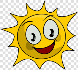 Cartoon Picture Of Sun   Sun Cartoon Free  HD Png Download