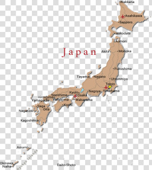 Japan Weather Chart   Japan Map  HD Png Download