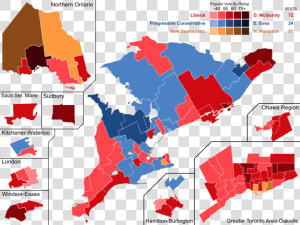 Ridings Ontario 2017 Provincial  HD Png Download