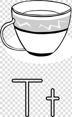 Letra T De Taza   Tea Cup Clip Art  HD Png Download