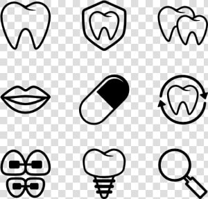 Dental   Odontologia Icon  HD Png Download