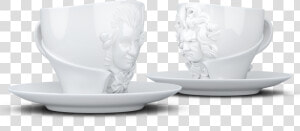 T990701 Talentasse Set Mozart Beethoven 0004   Saucer  HD Png Download