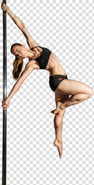 Shoulder Pole Dance Knee   Pole Dancing Without Background  HD Png Download