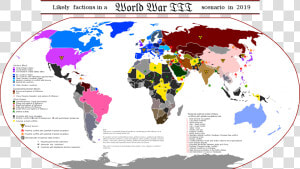 World War Iii Possible Alliances   Britannia World Map  HD Png Download