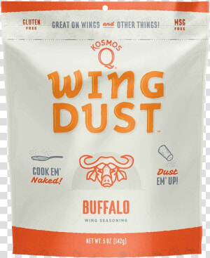 Kosmos Q Wing Dust Buffalo Wing Seasoning 5 Oz  HD Png Download