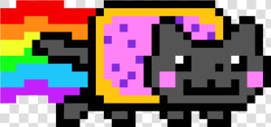 Gif Nyan Cat Png  Transparent Png