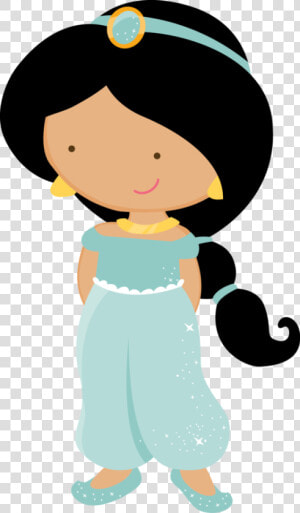 Princess Disney Cutes Ii   Princesas Jasmine Cute Png  Transparent Png