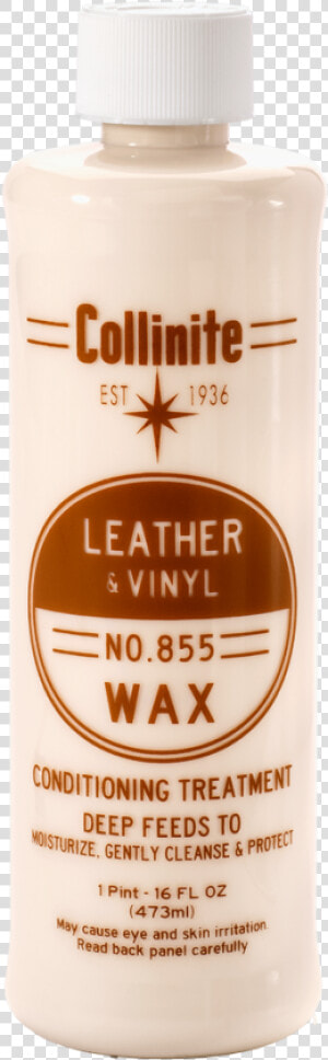 855 Leather And Vinyl Wax Conditioning Treatment   Drink  HD Png Download