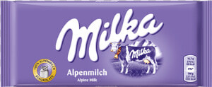 Milka Alpine Milk 80g  HD Png Download