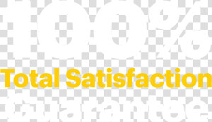 100  Total Satisfaction Guarantee  HD Png Download