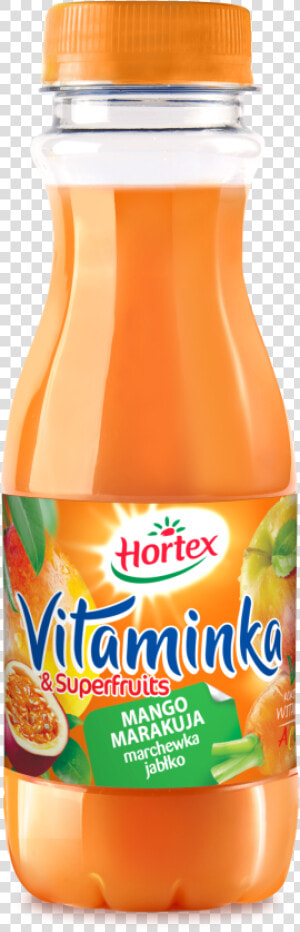 Mango Passion Fruit Carrot Apple 300ml   Hortex  HD Png Download