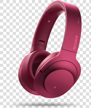 Sony Noise Cancelling Headphones Pink  HD Png Download