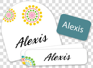 Circle Dots Modern Day Camp Labels   Label  HD Png Download