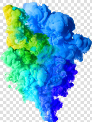  smoke  cloud  clouds  blue  green  kpop  HD Png Download