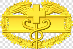 Combat Medic Badge Png   Combat Medical Badge Gold  Transparent Png