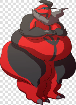 Chub Yveltal   Yveltal Anthro  HD Png Download