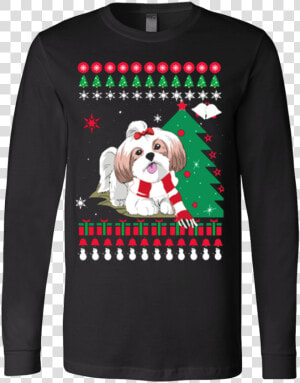 Christmas Ugly Sweater   Lhasa Apso  HD Png Download