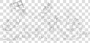 Milky Way Candy Bar Lineart   Line Art  HD Png Download