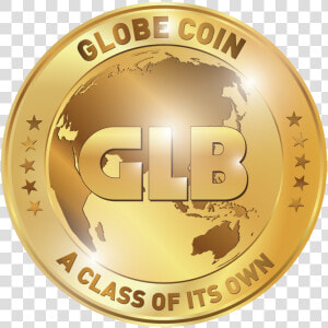 Globe Coin Ico   Emblem  HD Png Download