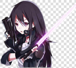 Kirito Ggo   Kirito En Gun Gale Online  HD Png Download