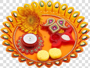 Diwali Puja Png Image File   Aarti Thali Png  Transparent Png