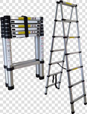 Good Quality Electrician Fiberglass Ladder   Двойна Алуминиева Телескопична Стълба  HD Png Download