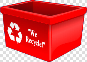 Recycling Bin  Sign  Empty  Symbol  Waste  Clean   Red Recycling Bin Png  Transparent Png