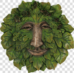 Fig Tree Greenman Plaque  HD Png Download