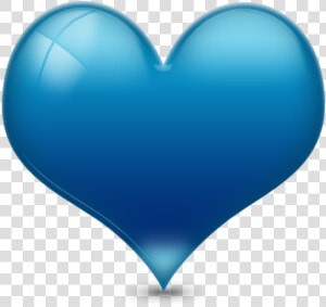 Blue Heart Png Transparent Clipart   Png Download   Transparent Background Blue Heart  Png Download