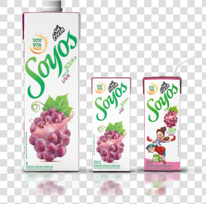 Soyos Uva   Suco De Soja Sufresh Soyos  HD Png Download