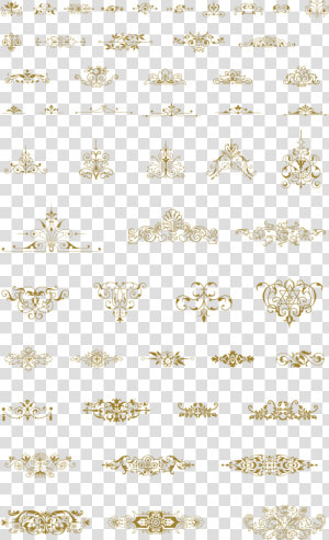 Transparent Library Essential Vintage Pack Ornaments   Old English Flourish  HD Png Download